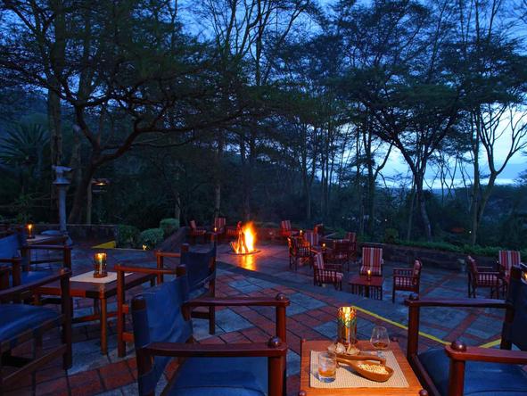 Sarova Lion Hill Game Lodge - Deck 